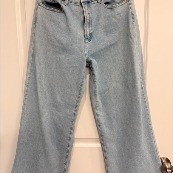 Just USA Light Blue wide leg Jeans petite - Picture 1 of 3